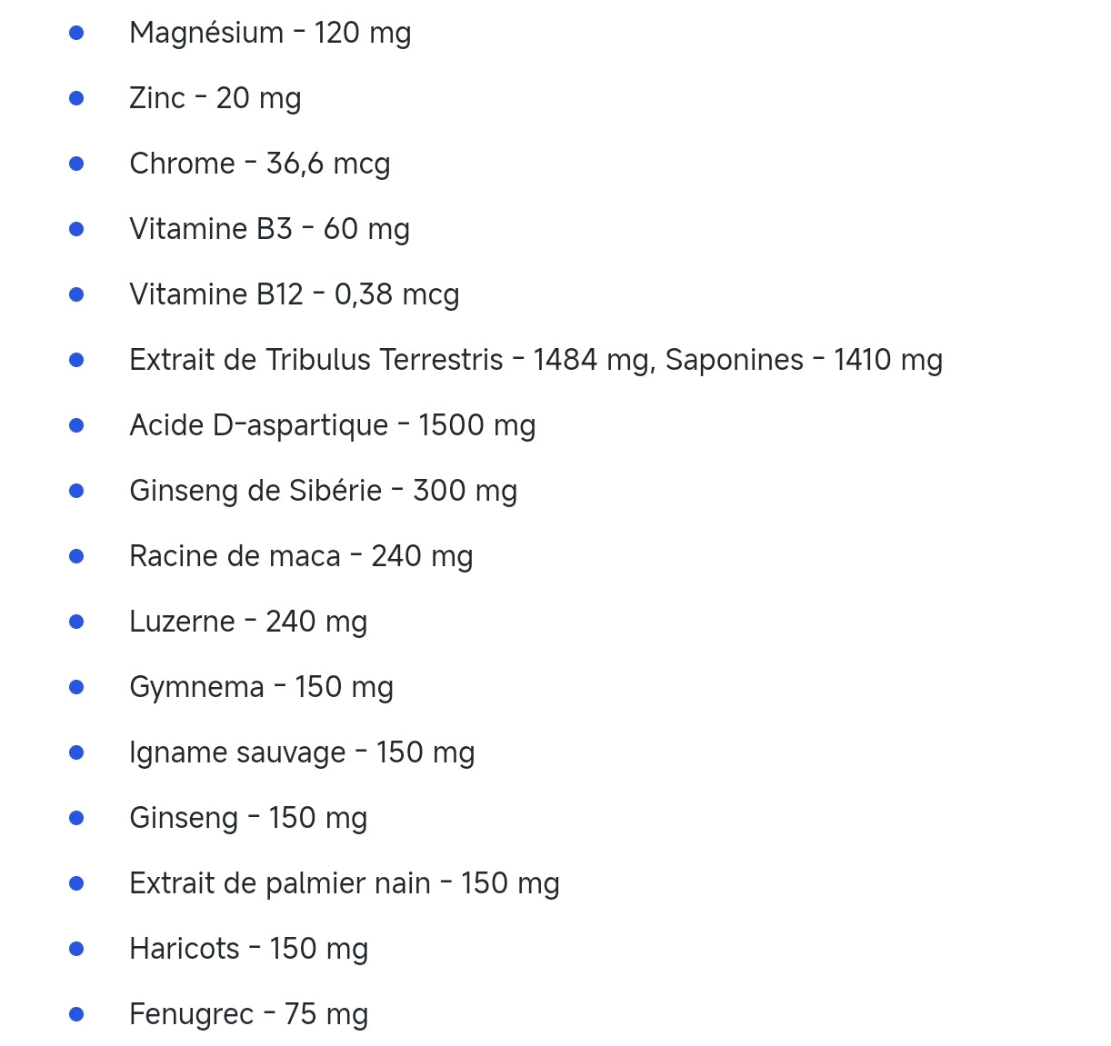 Booster de testosterone Tesla Premium