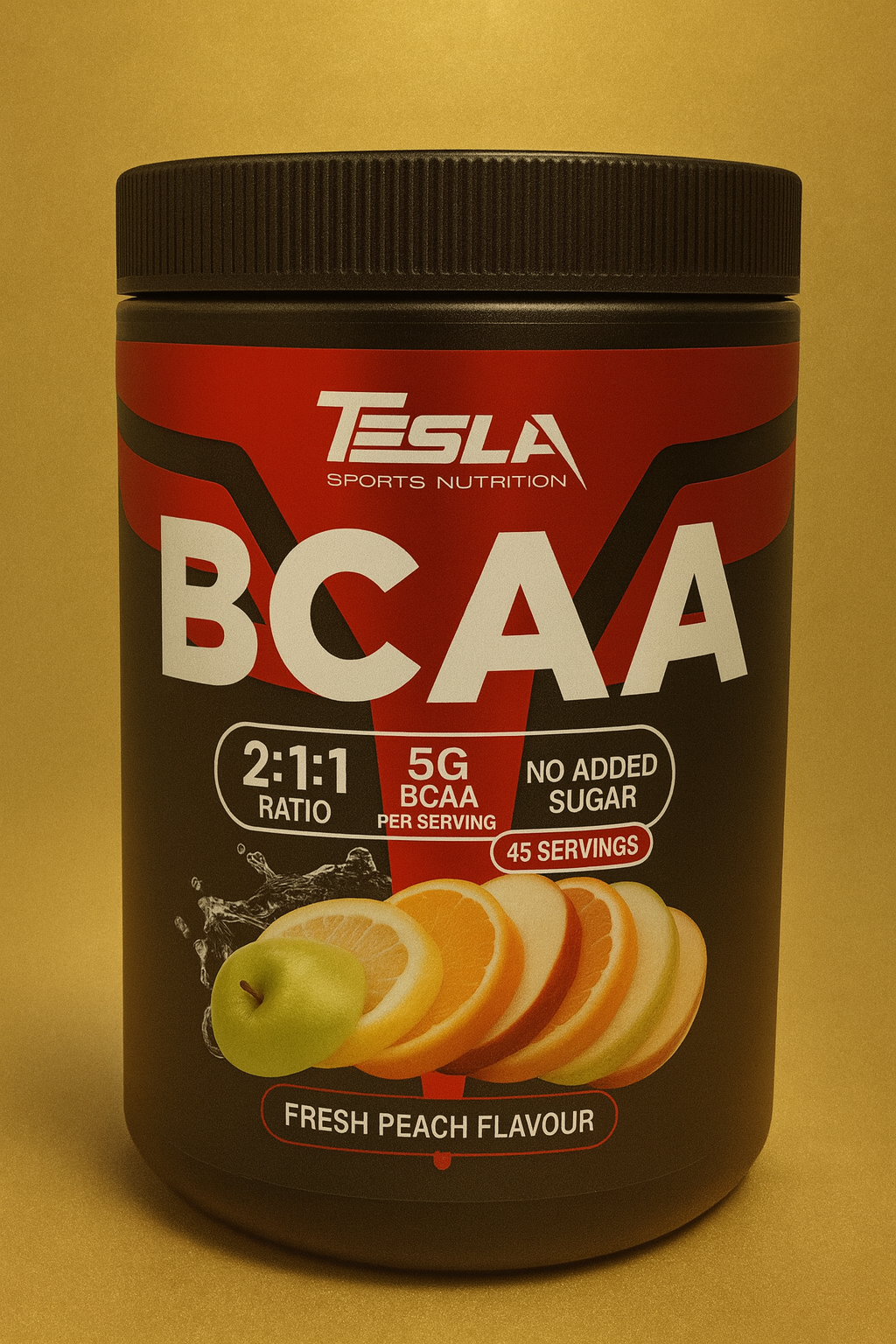 BCAA Tesla – 5g Acides Aminés | Ratio 2:1:1 | Sans Sucre