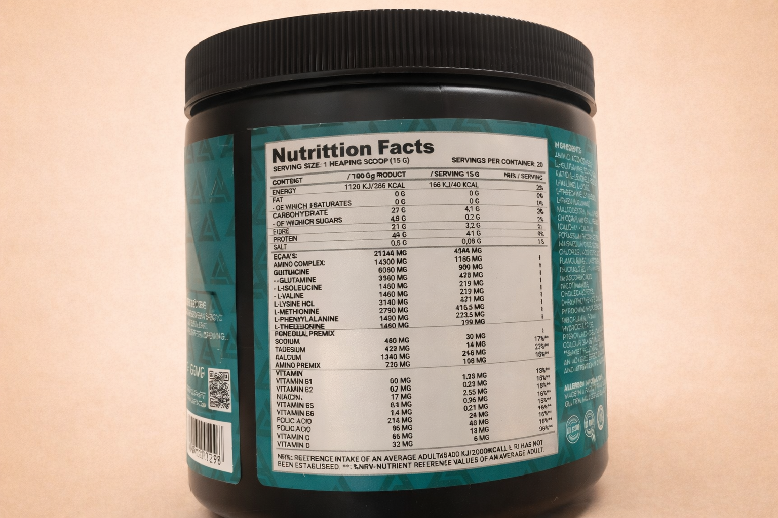 VIT/AMINO – EAA + Vitamines & Minéraux | Hydratation & Performance Musculaire