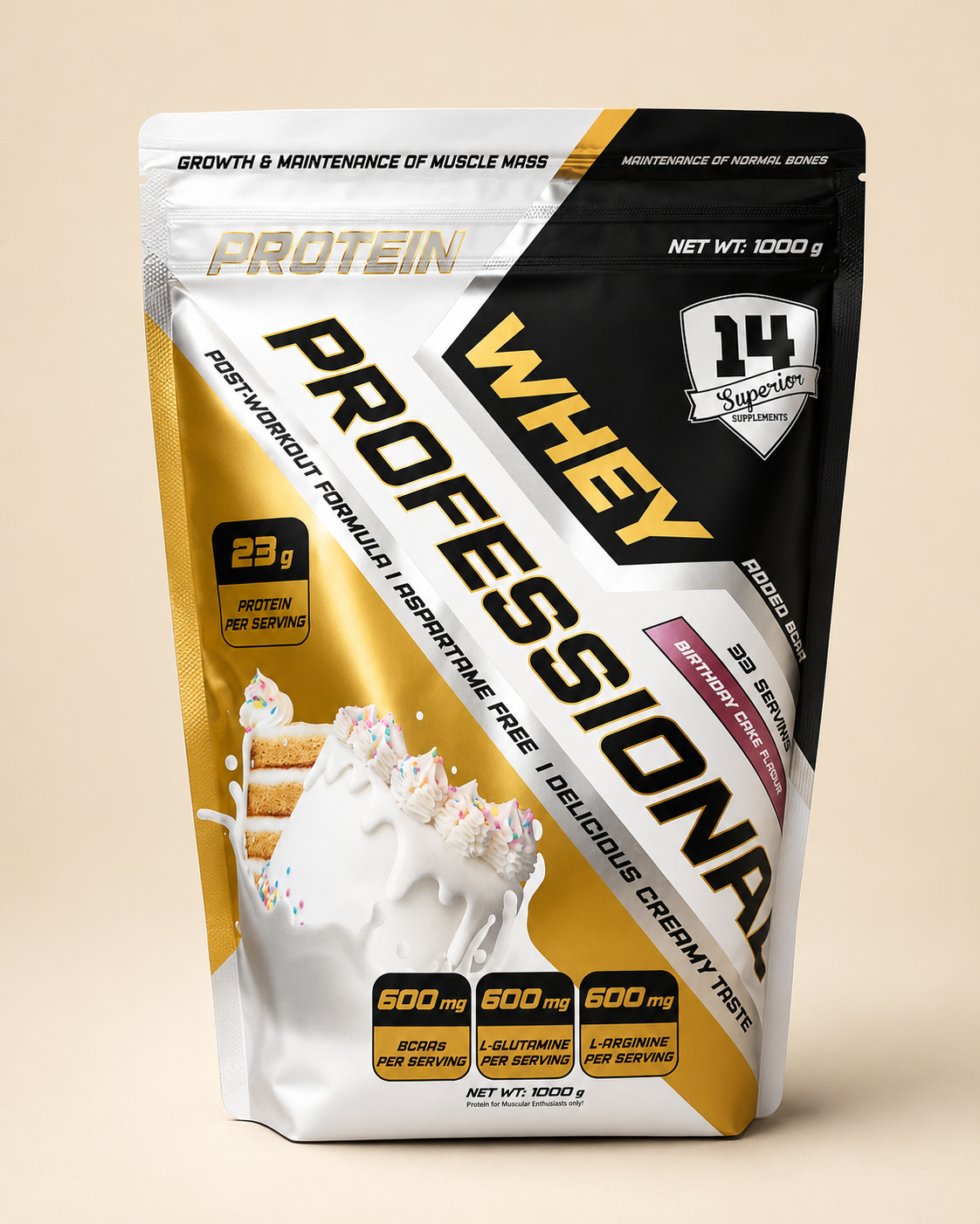 Proteine WHEY BIRTHDAY CAKE : LE PLAISIR PASSE EN MODE PROTÉINE