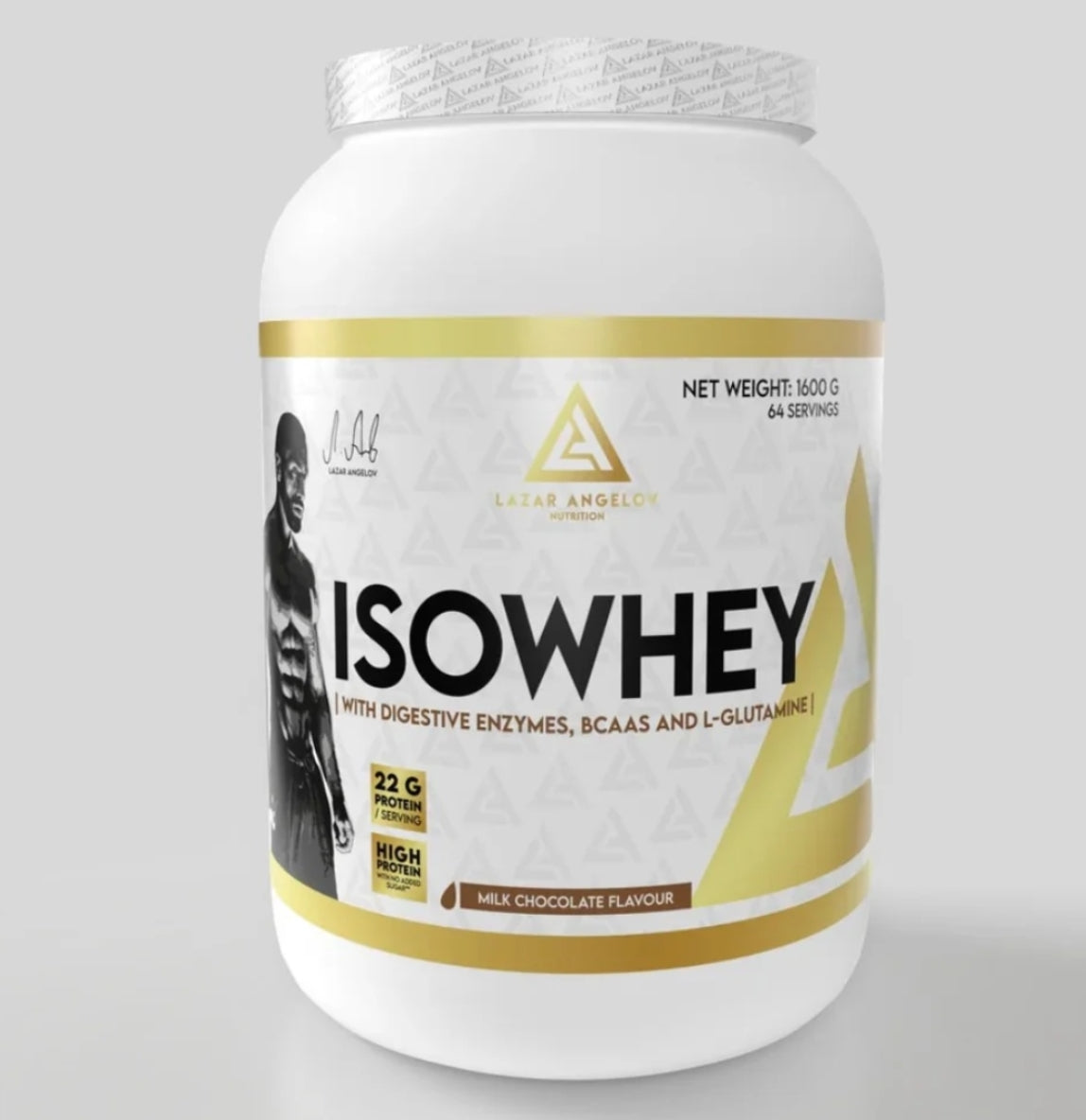 Proteine LAZAR ANGELOV NUTRITION ISO Whey-27 g de protéines - 0 % de glucides - 0 % de matières grasses - 0 % de sucres