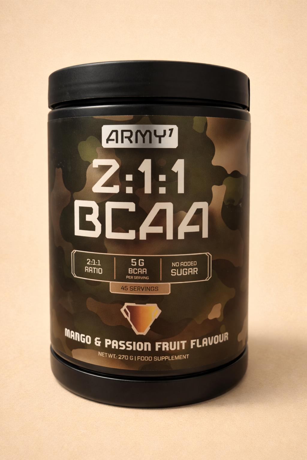 BCAA 2:1:1 – ARMY’1
Protection musculaire. Endurance. Récupération.