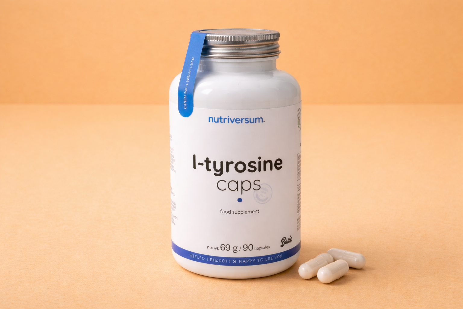 L-Tyrosine Caps – Focus mental & énergie naturelle | Nutriversum
