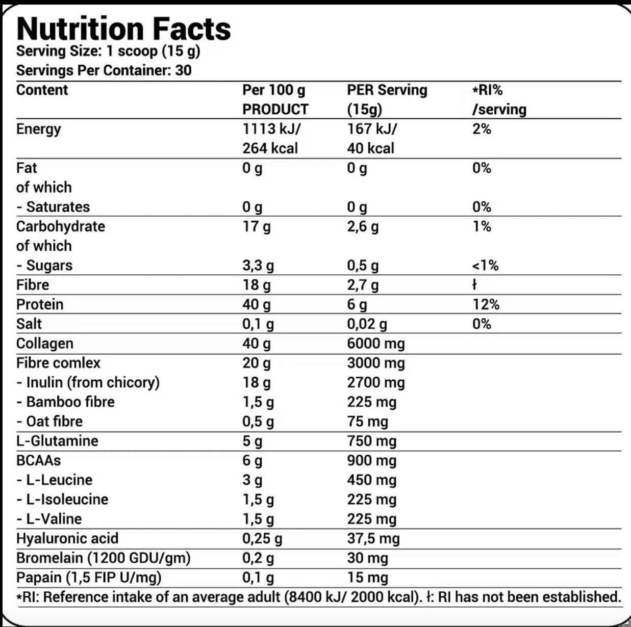 Collagène premium Tesla