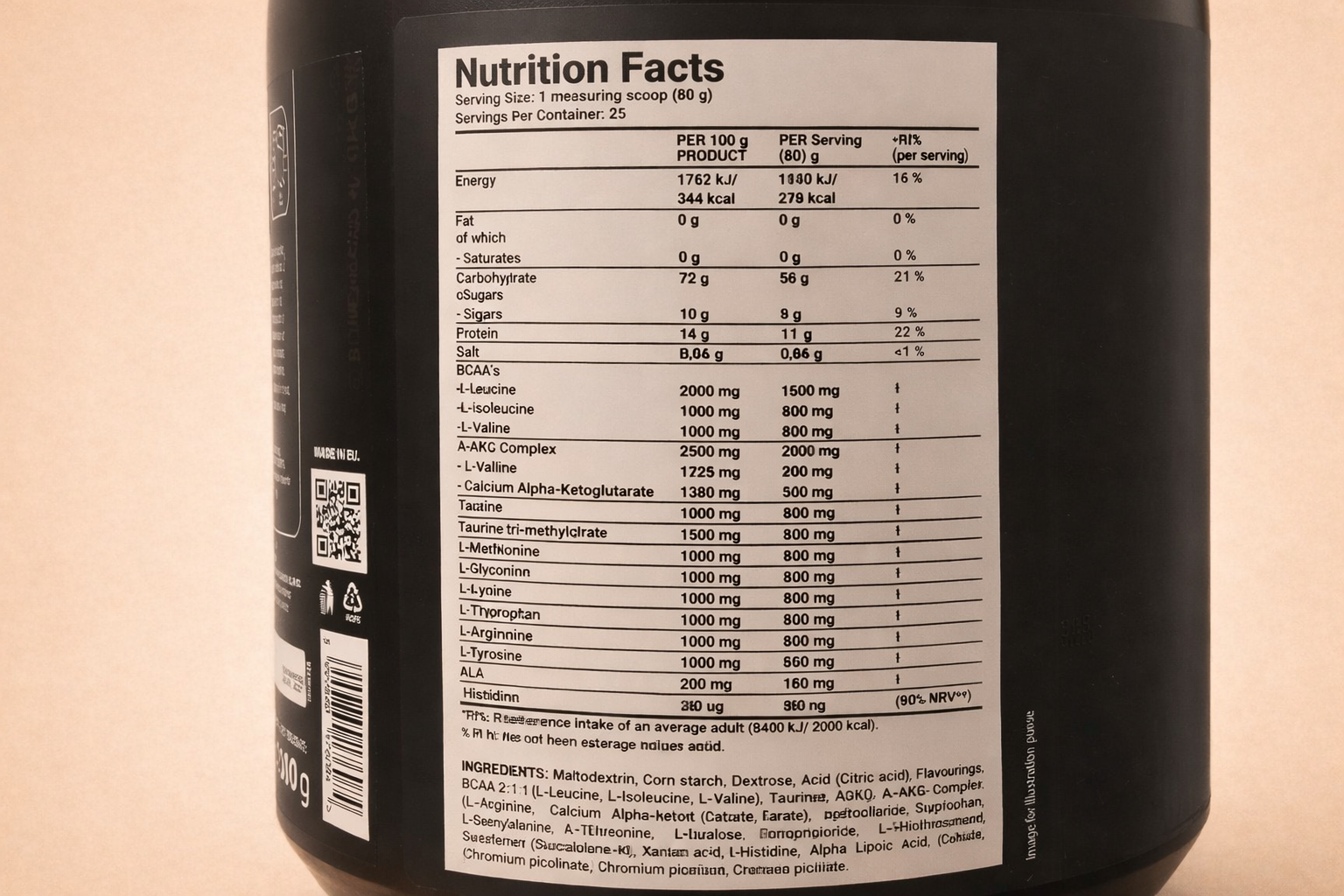 CARBOLINE LOAD – Complexe de Glucides | Énergie & Endurance