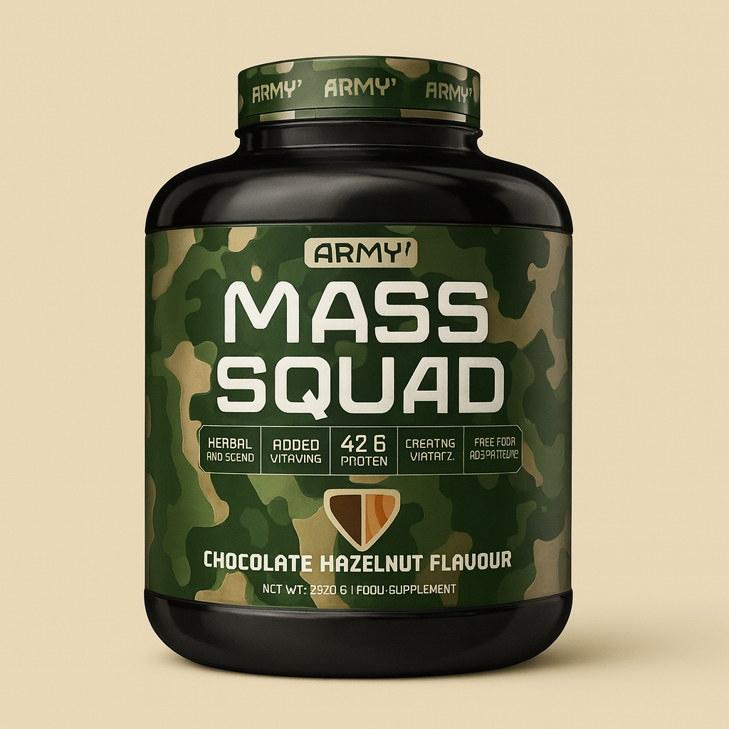 Proteine Mass Squad+Créatine+BCAA+Tribulus