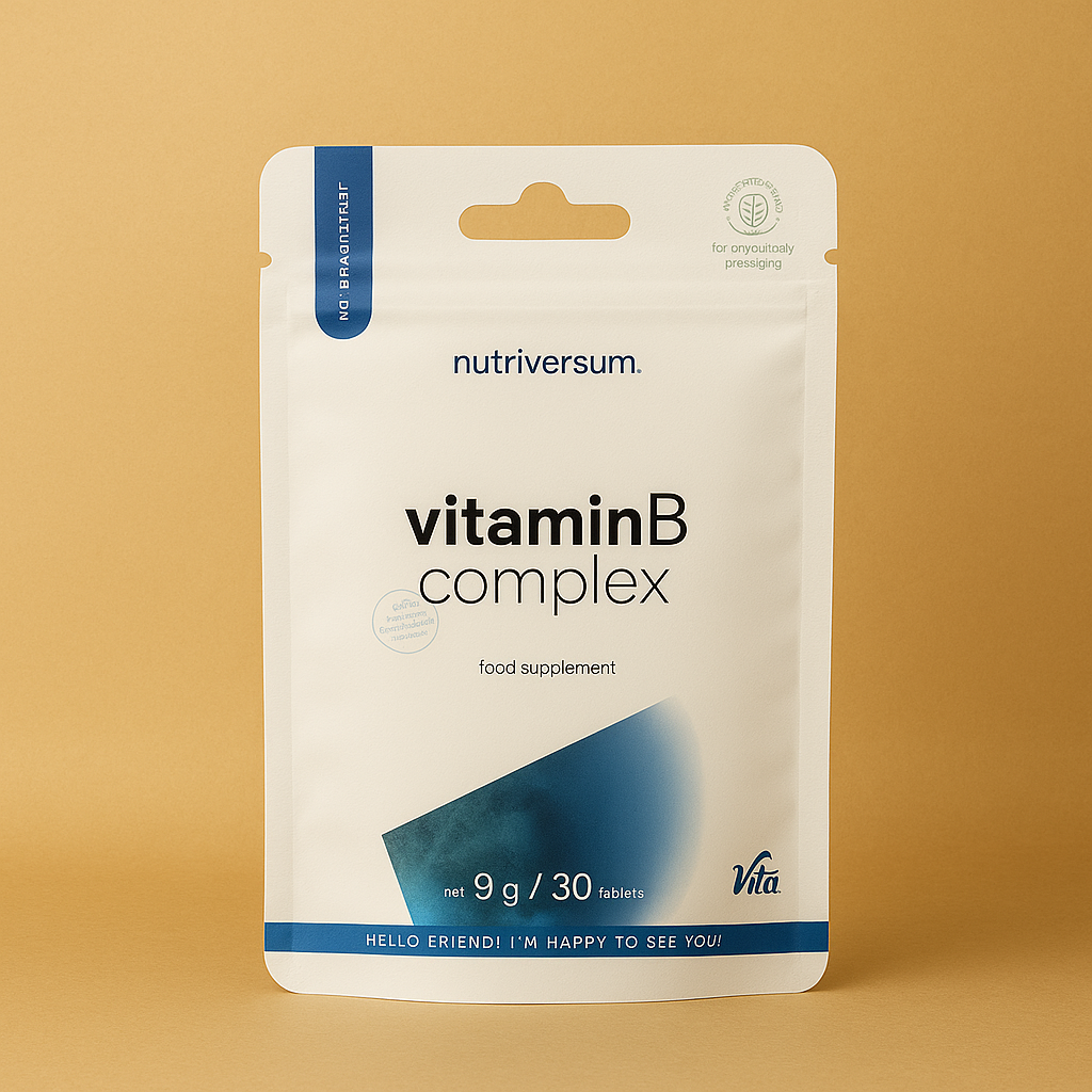 Vitamin B Complex – Synergie complète des vitamines B pour énergie, métabolisme et système nerveux
