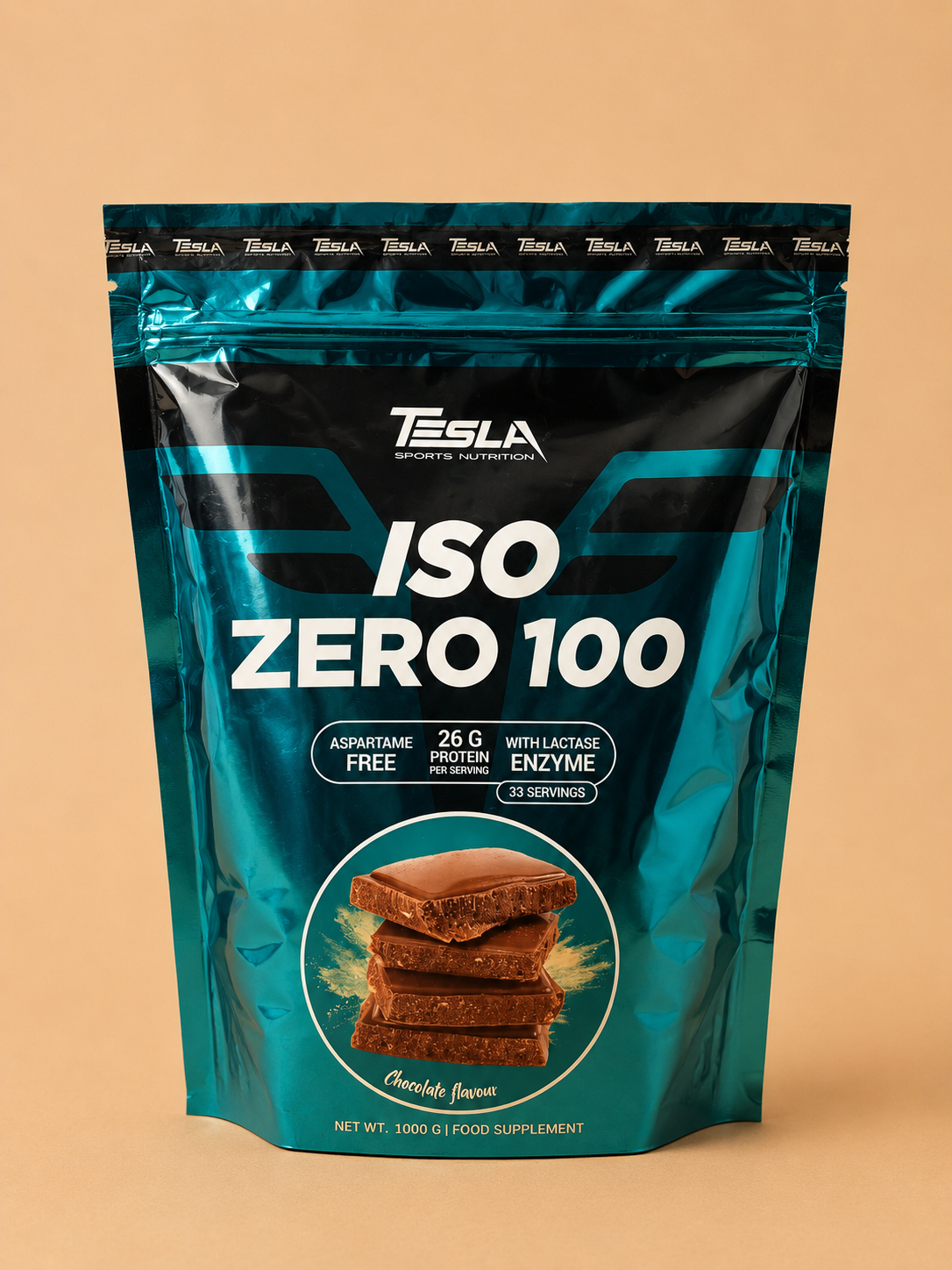 Proteine ISO ZERO 100 – 0 Sucre, l’isolate premium pour une récupération et une définition musculaire sans compromis