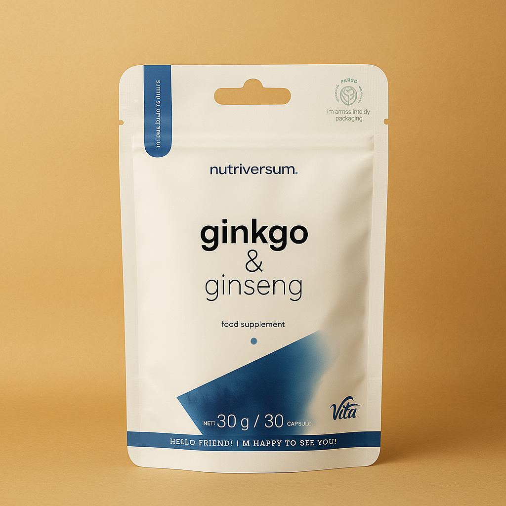 Ginkgo & Ginseng – Concentration, Vitalité et Clarté Mentale